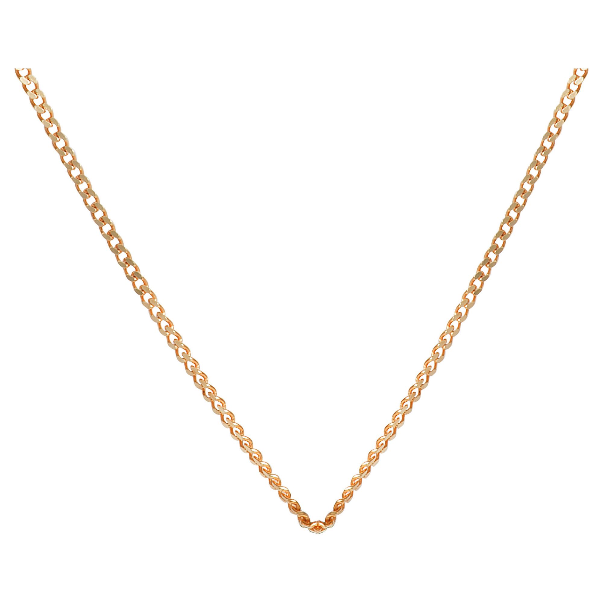 9ct Gold Fine Curb Chain