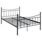 Lincoln Double Bed Frame, Black