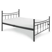 Lincoln Single Bed Frame, Black