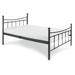 Lincoln Single Bed Frame, Black