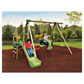 Little Tikes Strasbourg Wooden Slide 'n' Swing Set