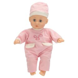 Tesco My Little Cuddles Soft Baby With Sounds