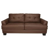 Utah Leather Sofa Large, Brown