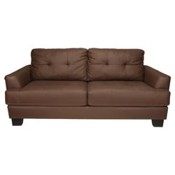 Utah Leather Sofa Large, Brown