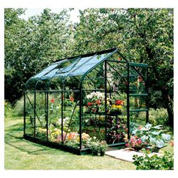 8x6 Supreme Greenframe Greenhouse Toughened Glass