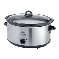 Crock-Pot 6.5L Stainless Steel Slow Cooker
