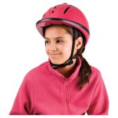 Sports Riding Hat Child High Gloss Pink