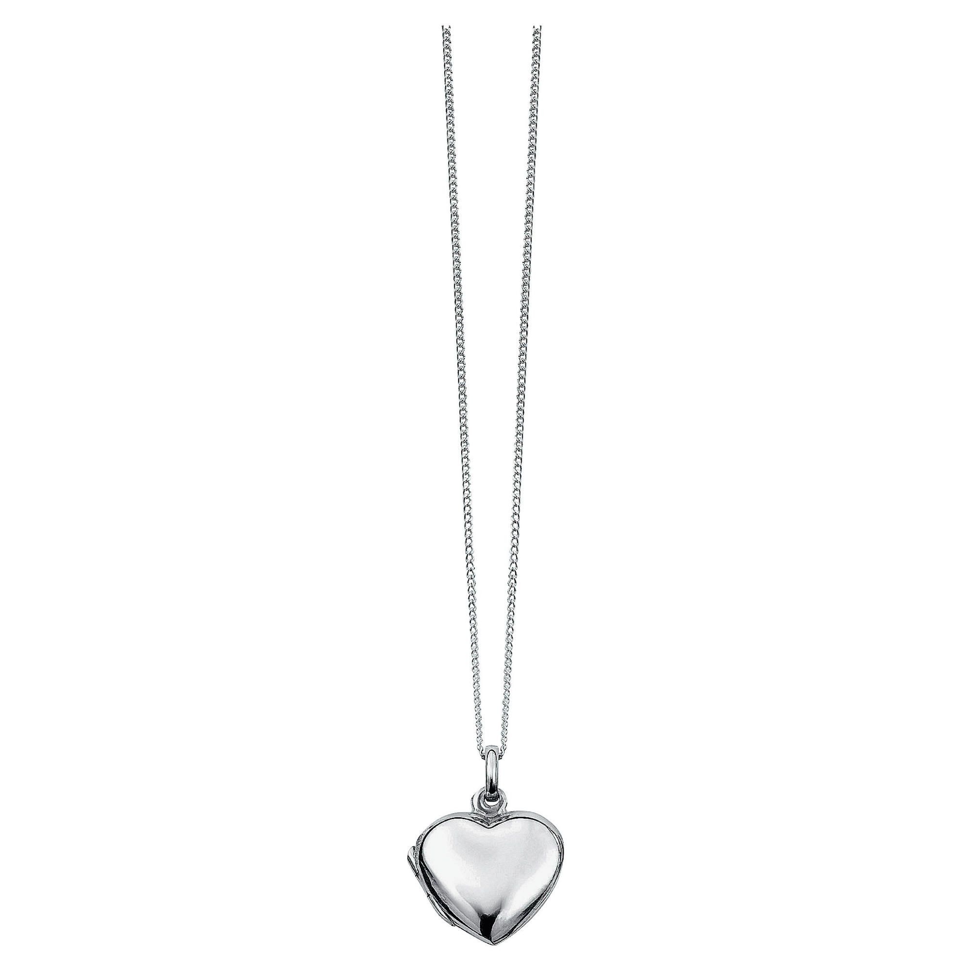Sterling Silver Heart Locket