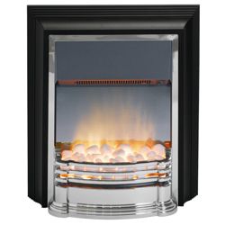Dimplex Detroit (Black&Chrome) Electric Stove