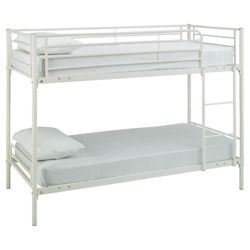 Mika Twin Bunk Bed Frame, Vanilla