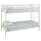 Mika Twin Bunk Bed Frame, Vanilla