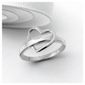 Sterling Silver Heart Ring, Large