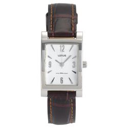 Lorus Ladies Brown Leather Strap