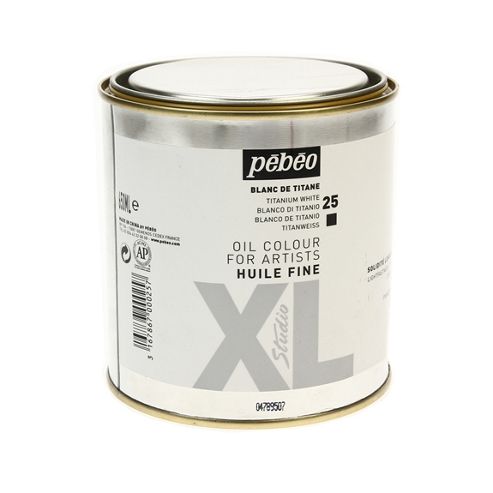 Image of Pebeo Xl Oil 650ml - Titanium White