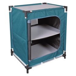 Tesco 3 Shelved Aluminum Cupboard