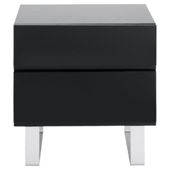 Costilla Bedside Chest, Black