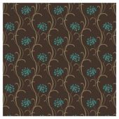 Arthouse Mia Motif Chocolate/Teal Wallpaper