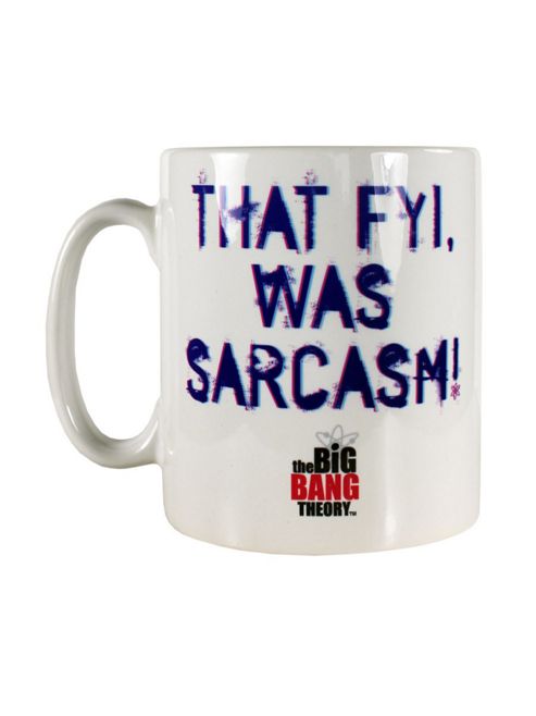 Image of The Big Bang Theory Sarcasm Tbbt 10oz Ceramic Mug