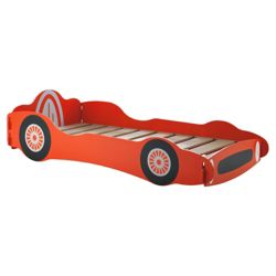 Bumper Single Bed, Red