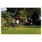 Tesco Double Swing Set With Glider