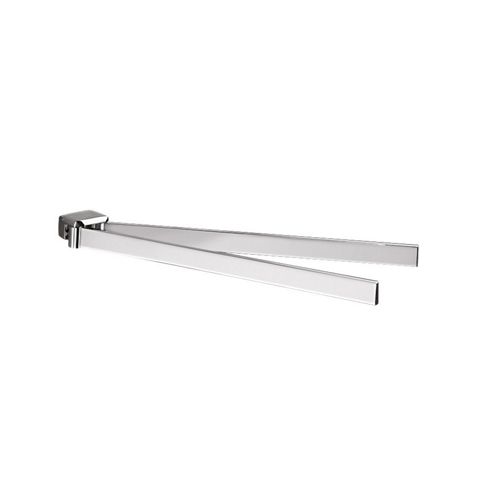 Image of Gedy Lounge Swing Towel Rail In Chrome
