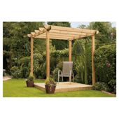 Finnlife Single Deck with Pergola