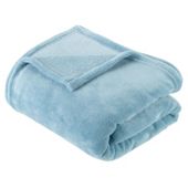 Tesco Supersoft Throw, Duck Egg