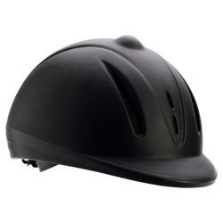 Sports Riding Hat Adult Matt Black