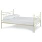 Lincoln Double Bed Frame, Cream