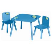 Space Age Table And 2 Chair Set