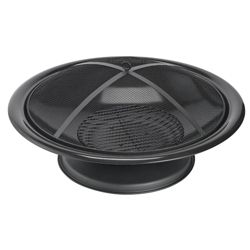Black Outdoor Firepit