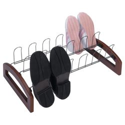 9 pair shoe rack