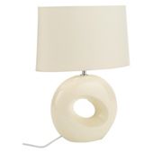 Tesco Calypso Table Lamp Cream