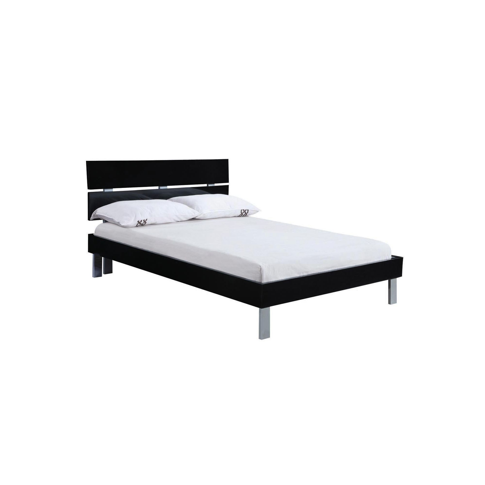 Home Zone Solar Bed Frame - Kingsize - Black at Tesco Direct