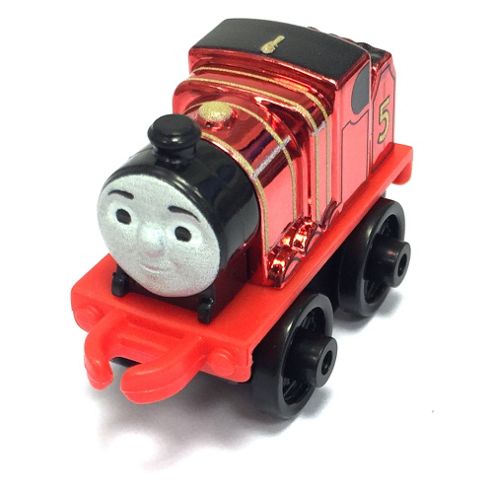 Image of Thomas And Friends Minis 4cm Engines - James (metallic)