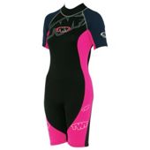 TWF Wetsuit Shortie Women's Size 8, Pink