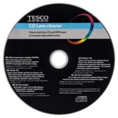 Tesco Cd / Dvd Lens Cleaner Black