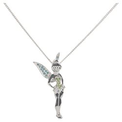 Disney Tinkerbell Multi Colour Stone Pendant