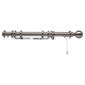 Swish Polaris 32mm Aluminium One-Corded Pole, Burnished Brass Effect 275cm