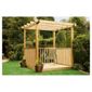 Finnlife Single Deck with Pergola & Balustrade