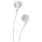 JVC HAFX5/WHITE “GUMY PLUS” Ear Bud Headphones - Coconut White