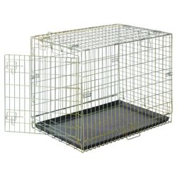 Zinc plated car crate medium