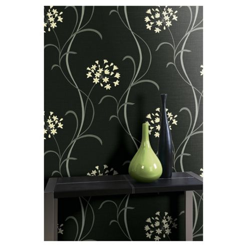 Image of Arthouse Mia Black Wallpaper