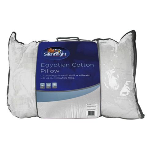 Image of Silentnight Egyptian Cotton Pillow Twinpack