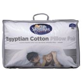 Silentnight Egyptian Cotton Pillow Pair