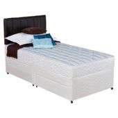 Silentnight Miracoil 3-Zone Montana Single 2 Drawer Divan Bed Set