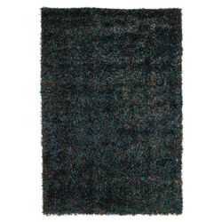 Tesco Rugs Glamourous Shaggy Rug, Teal 70x140cm
