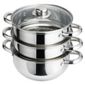 Tesco Cook It 3 Tier Stainless Steel Steamer