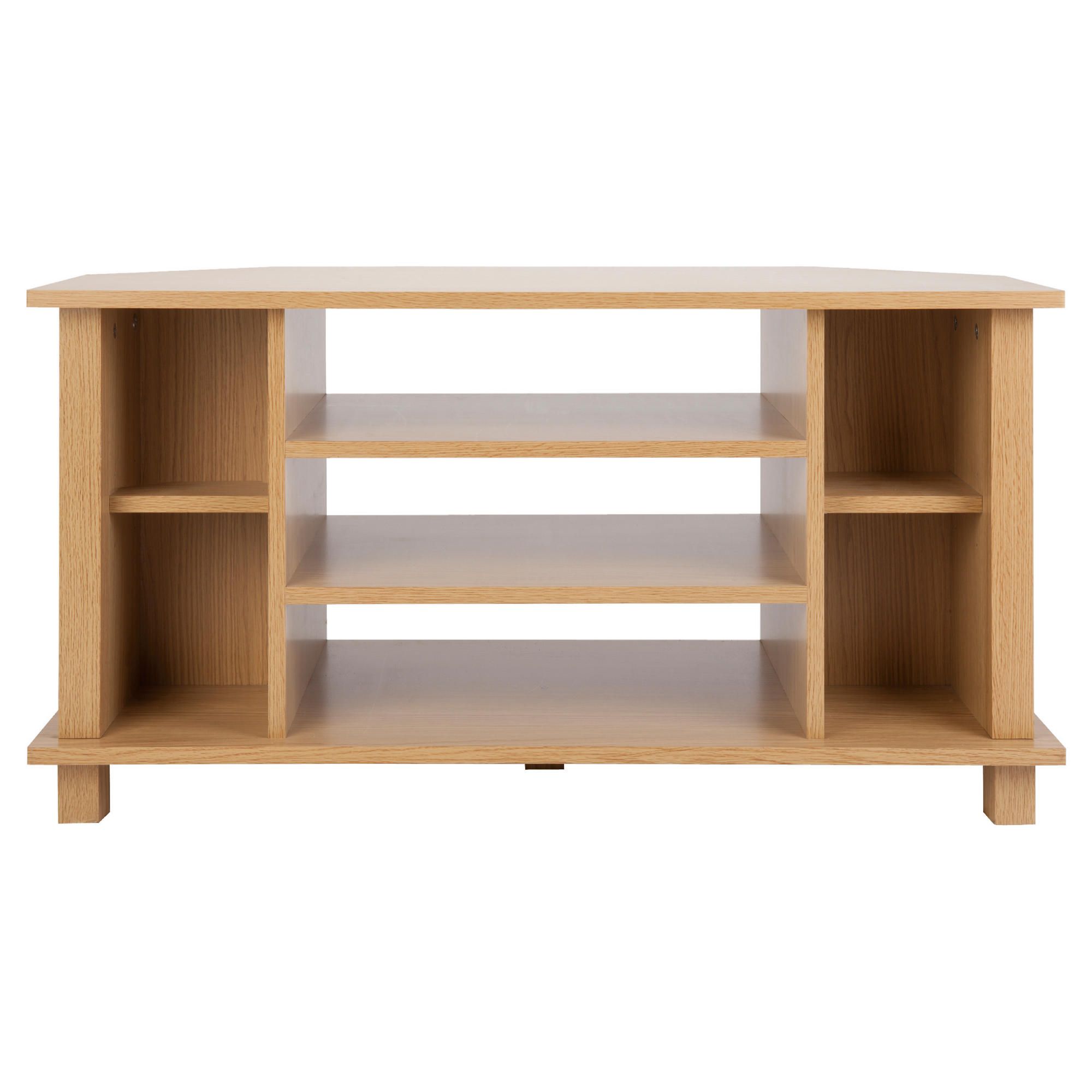 Milton Corner TV Unit, Oak-effect
