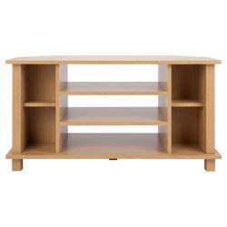 Milton Corner TV Unit, Oak-effect